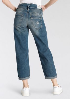 Herrlicher Boyfriend-Jeans Jeans Pitch HI Tap Organic Denim Abriebeffekte, Vintage, umweltfreundlich dank Kitotex Technology