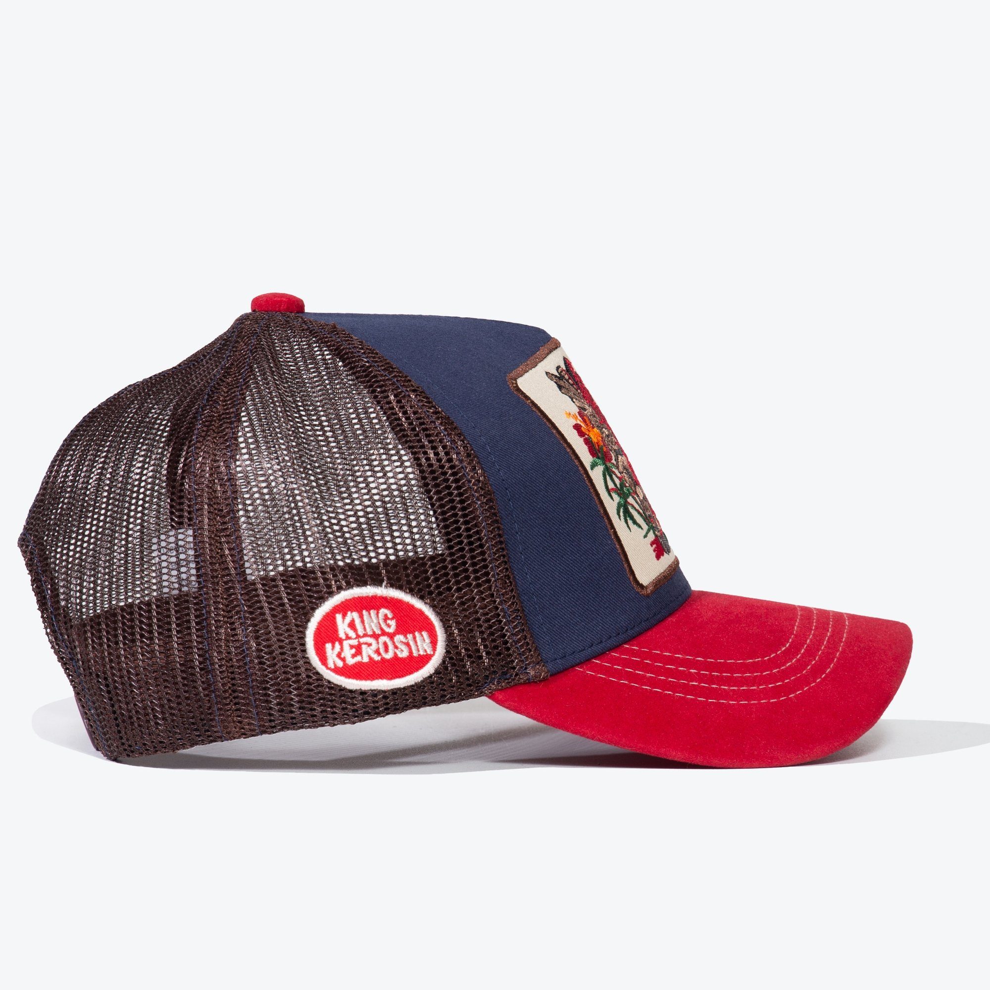 KingKerosin Trucker Cap Lawa me (1-St) mit Statement Patch