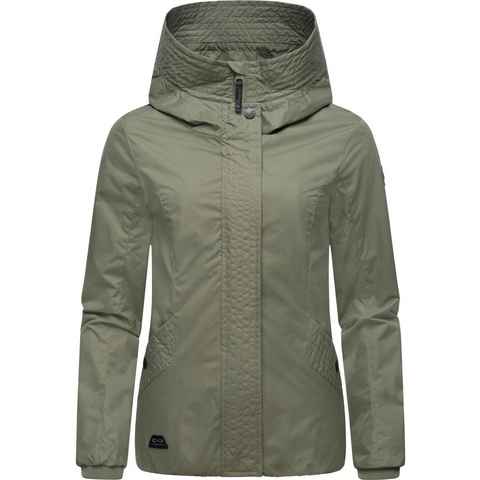 Ragwear Outdoorjacke Vannesa Modische Damen Übergangsjacke mit Kapuze