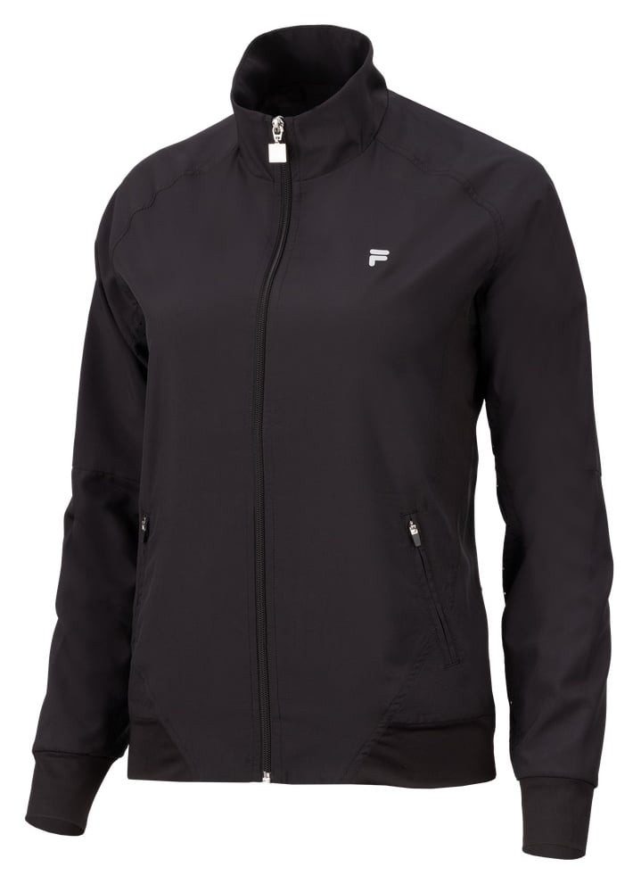 Fila Tennisjacke Asta (100% Polyester) schwarz Damen