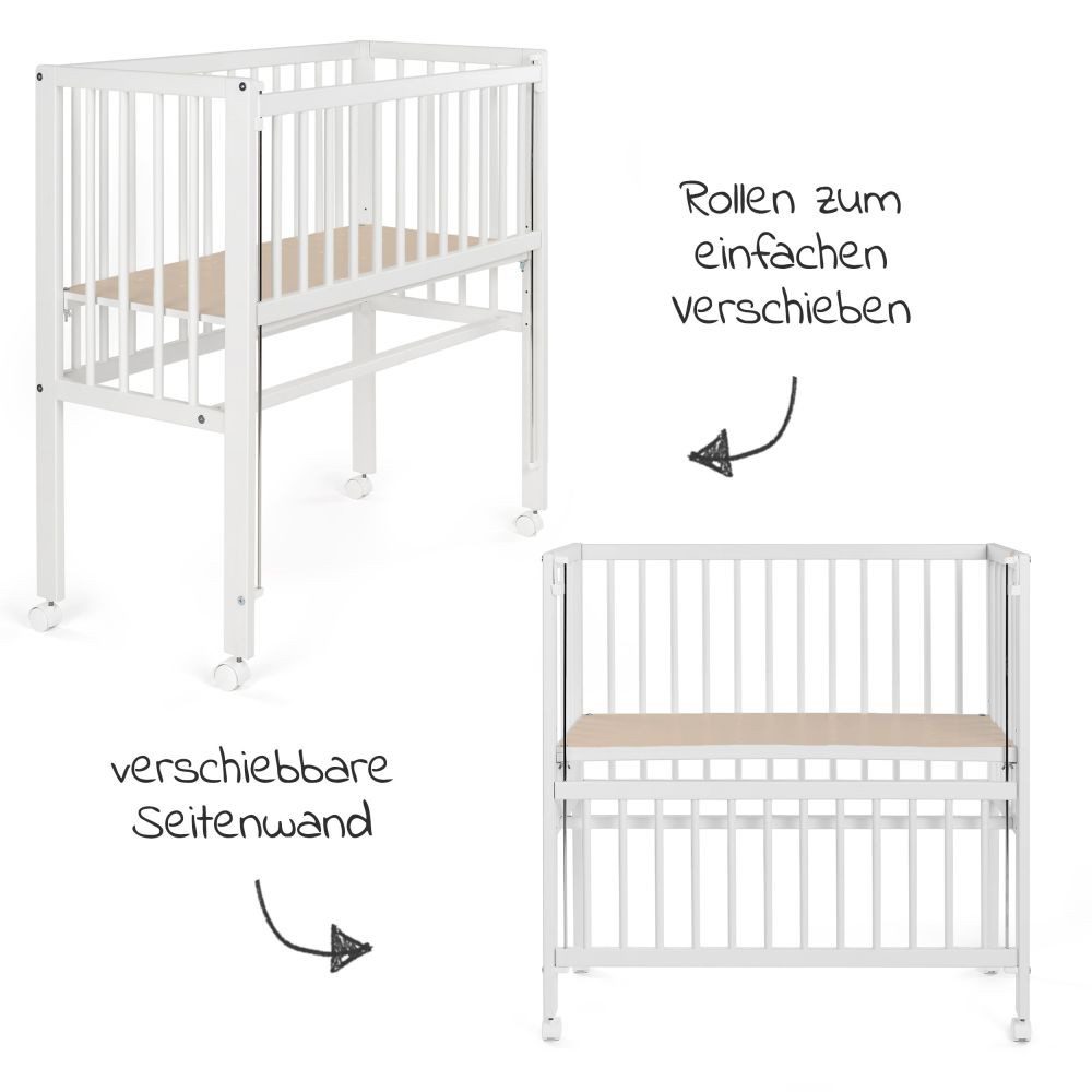 Fillikid Beistellbett Vario, Stubenwagen Gitterbett Set günstig online kaufen