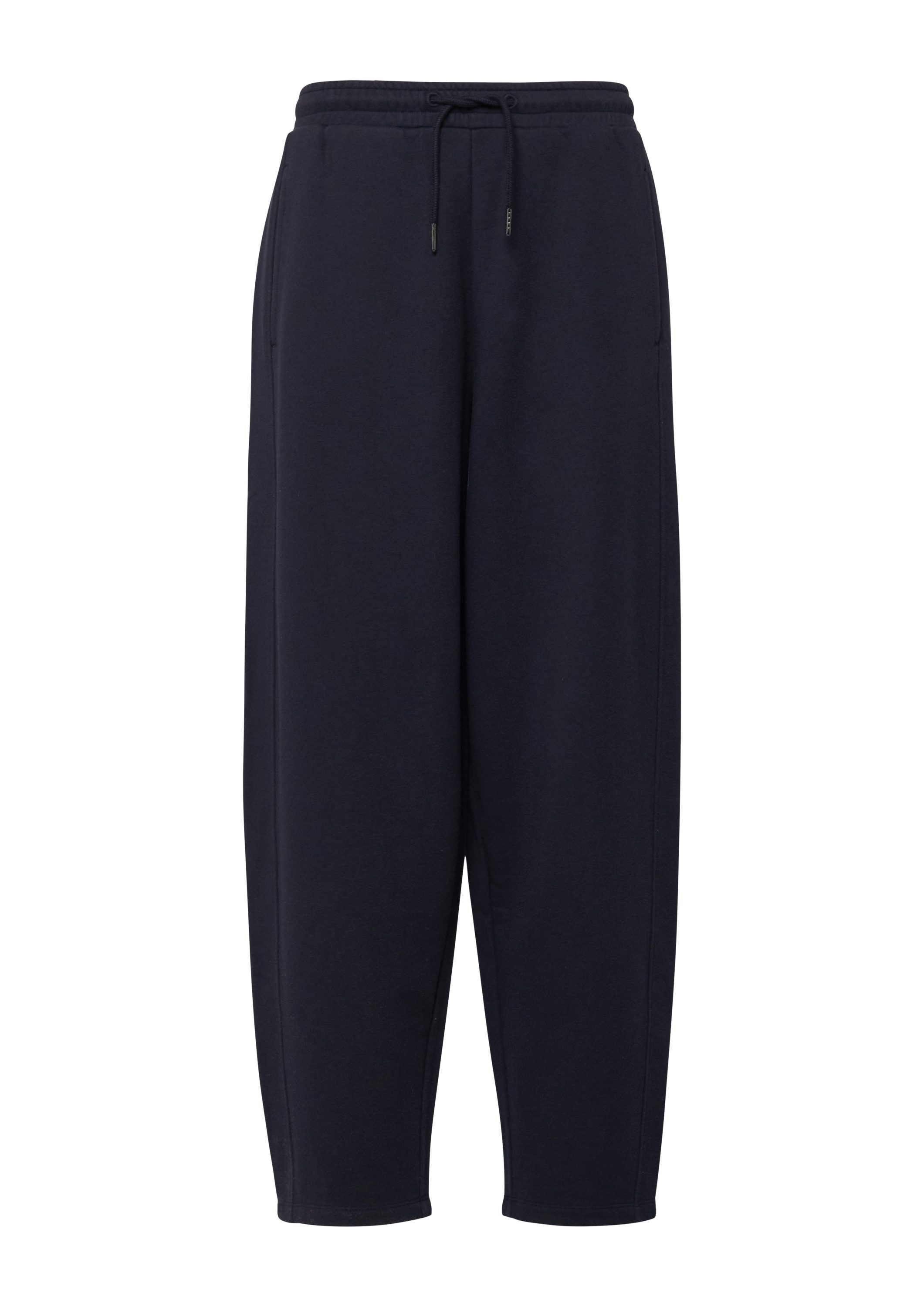 s.Oliver Jogginghose Hose Sweat-Hose im Relaxed Fit mit Barrel Leg und Elastikbund