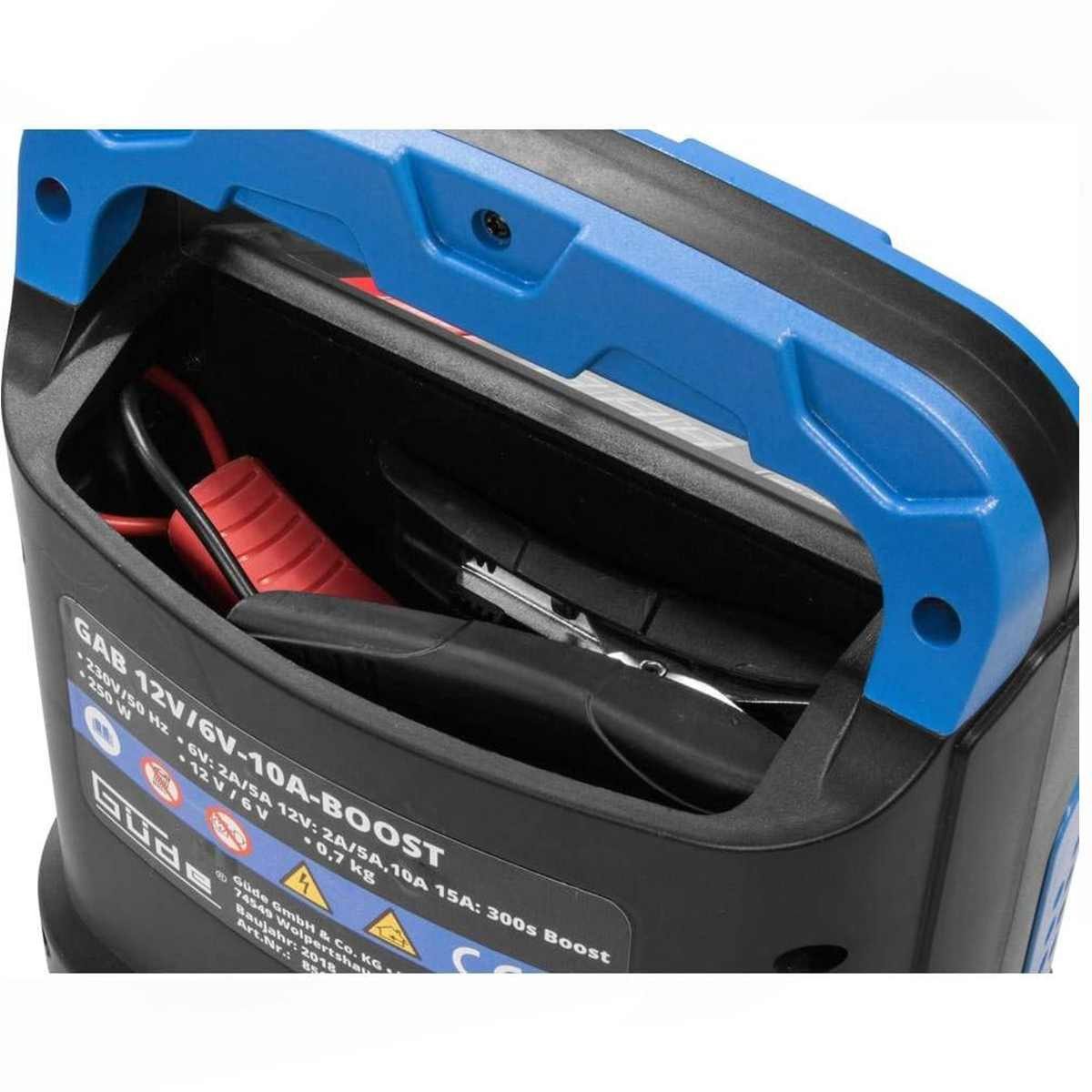 Güde GÜDE Automatik KFZ Batterie ladegerät GAB 12V-10A-BOOST Batterie-Ladegerät