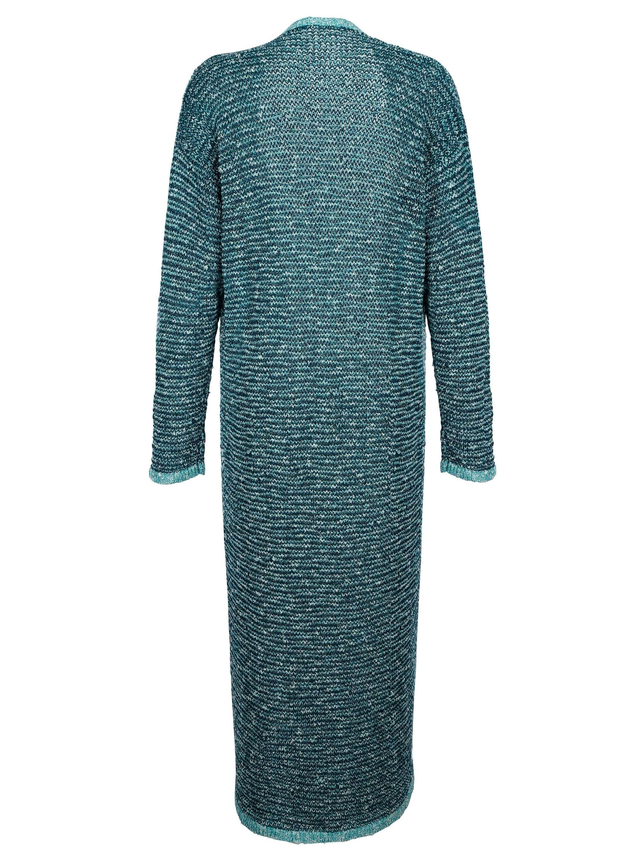 Alba Moda Strickjacke Strickmantel mit Effektgarn