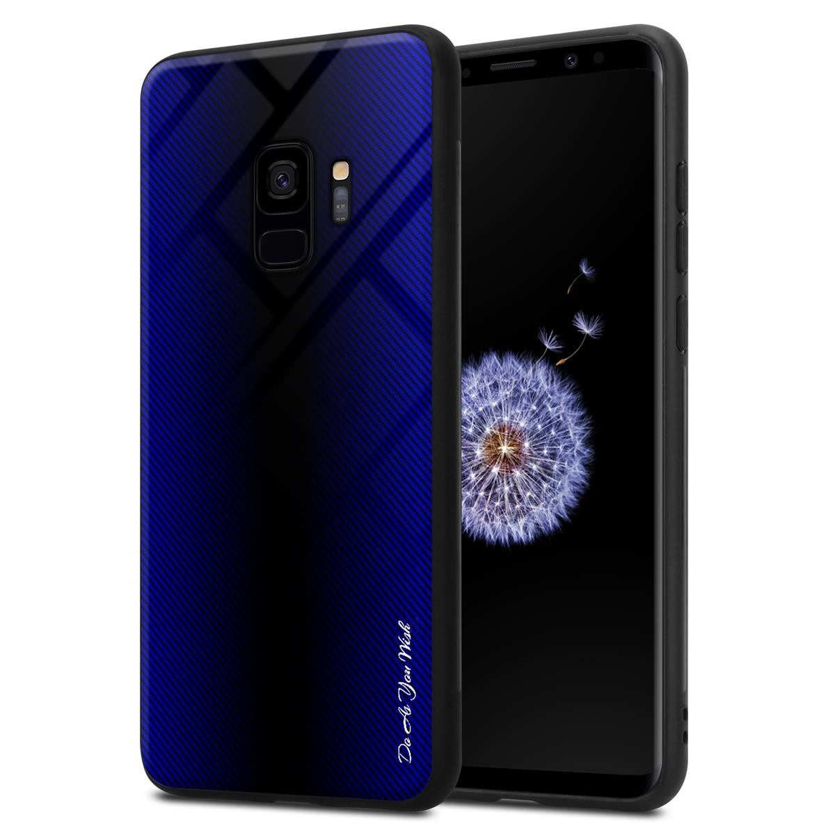 Cadorabo Handyhülle für Samsung Galaxy S9 Hülle Samsung Galaxy S9, Robustes Hard Case - Handy Schutzhülle - Hülle - Back Cover Bumper