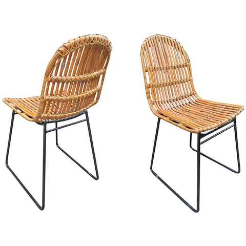 TOM TAILOR HOME Rattanstuhl T-RATTAN CHAIR (Set, 2 St)