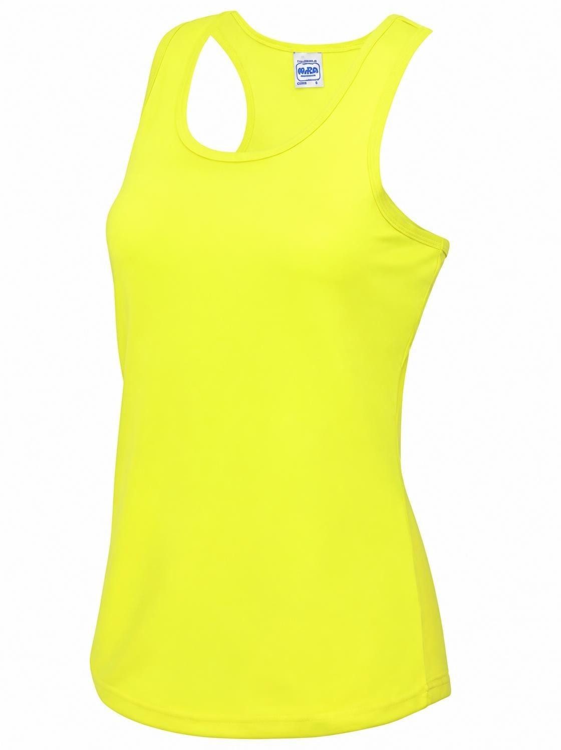 Just Cool Trainingsshirt Girlie Cool Tank Top Sport T-Shirt + WRAP zertifiziert