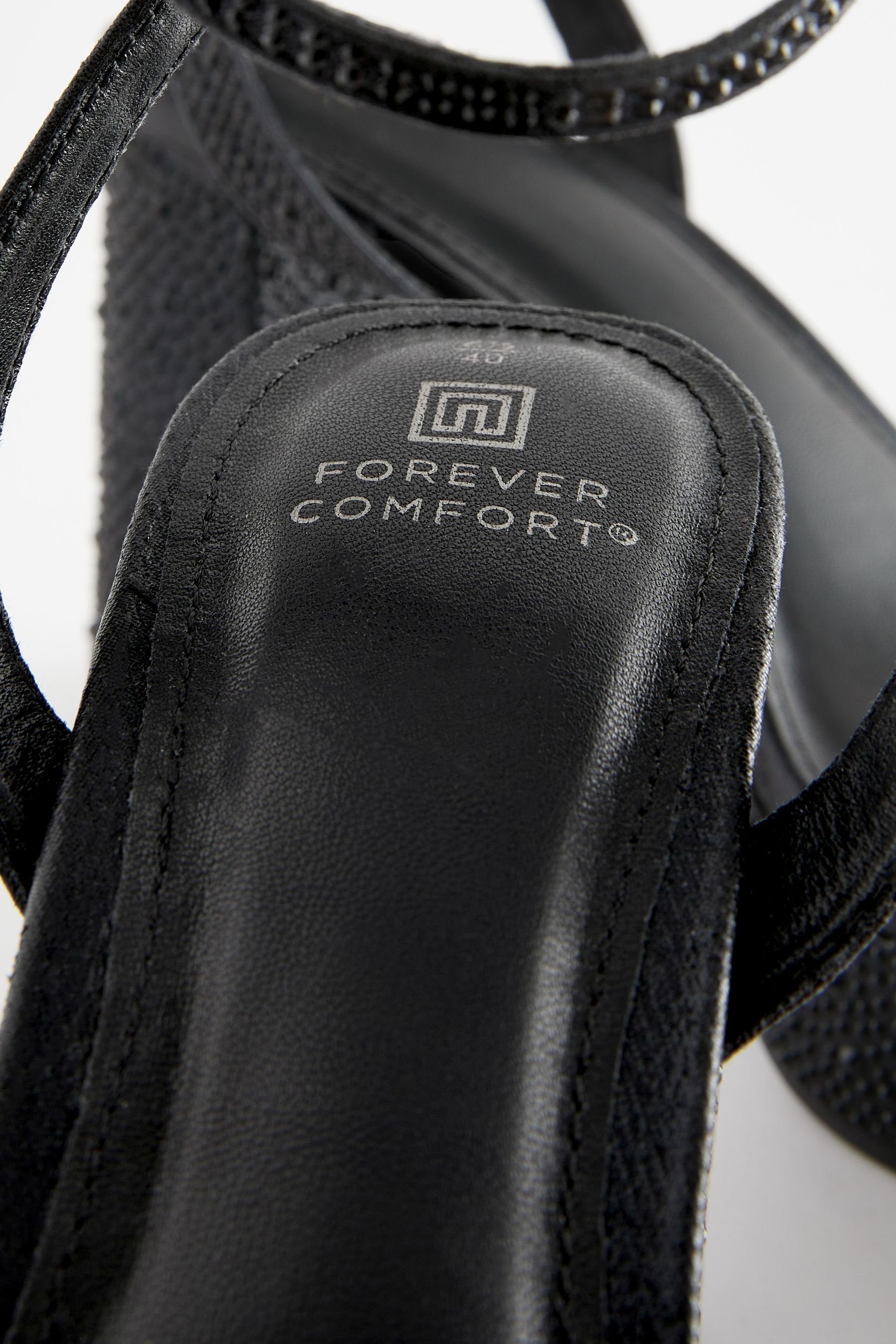 Comfort® Sandalette Forever Bling (1-tlg) mit Plateausandalen Black Next