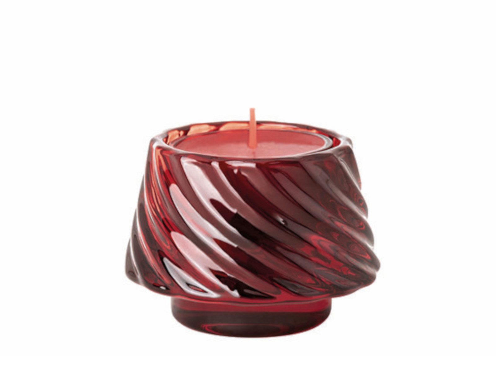 Hutschenreuther Glas Christmas Love Glas rot Baum/Teelichthalter, Glas