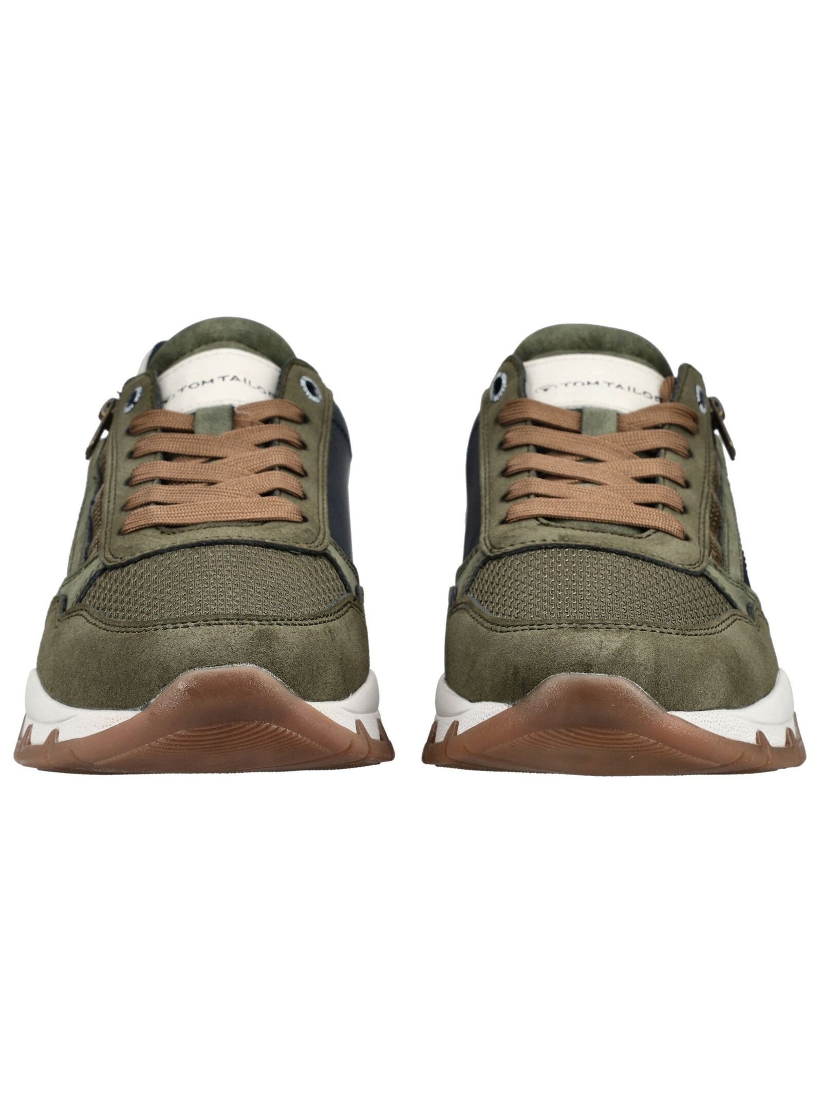 TOM TAILOR Sneaker Lederimitat/Textil . Sneaker (1-tlg)