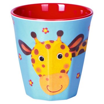 COPPENRATH DIE SPIEGELBURG Kindergeschirr-Set Coppenrath 16984 - Die Spiegelburg - Freche Rasselbande - Geschenkset Giraffe, 4-teilig