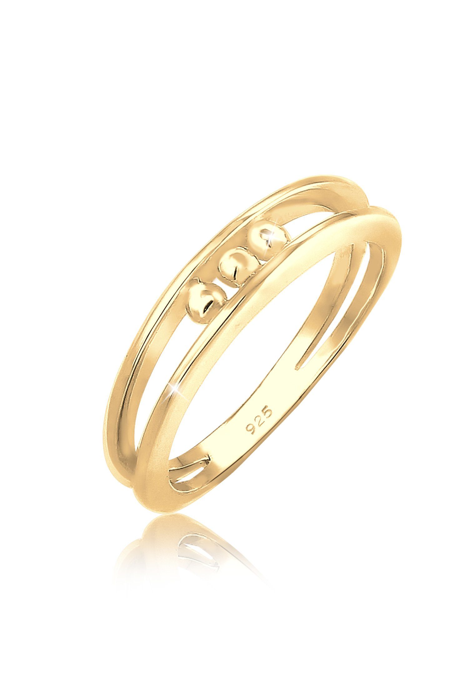 Fingerring Kugel Basic 925 Sterling Silber