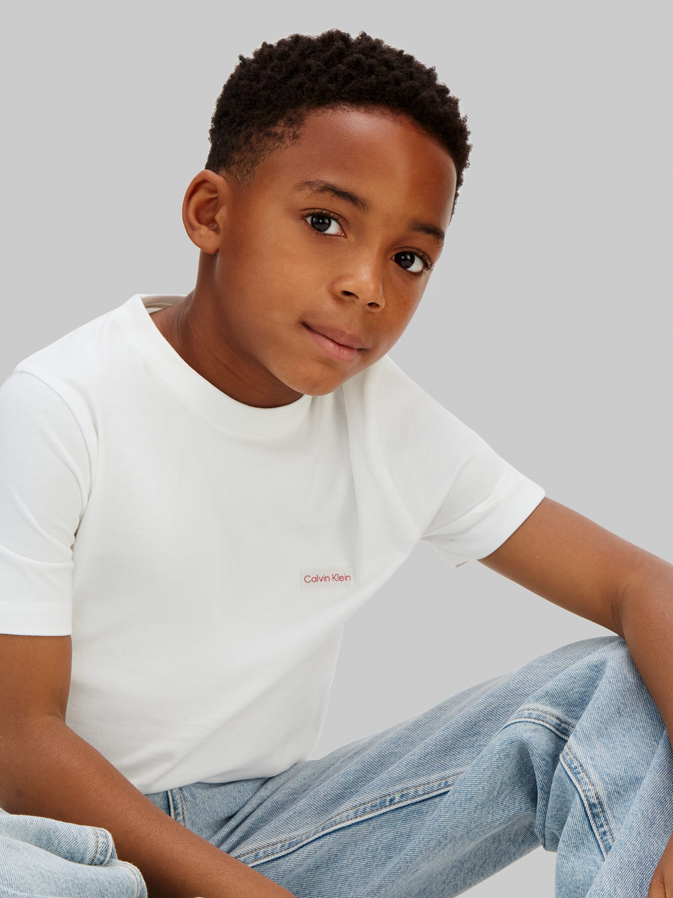 Calvin Klein Jeans T-Shirt LOGO LABEL T-SHIRT Regular fit für Kinder, mit Logoschriftzug