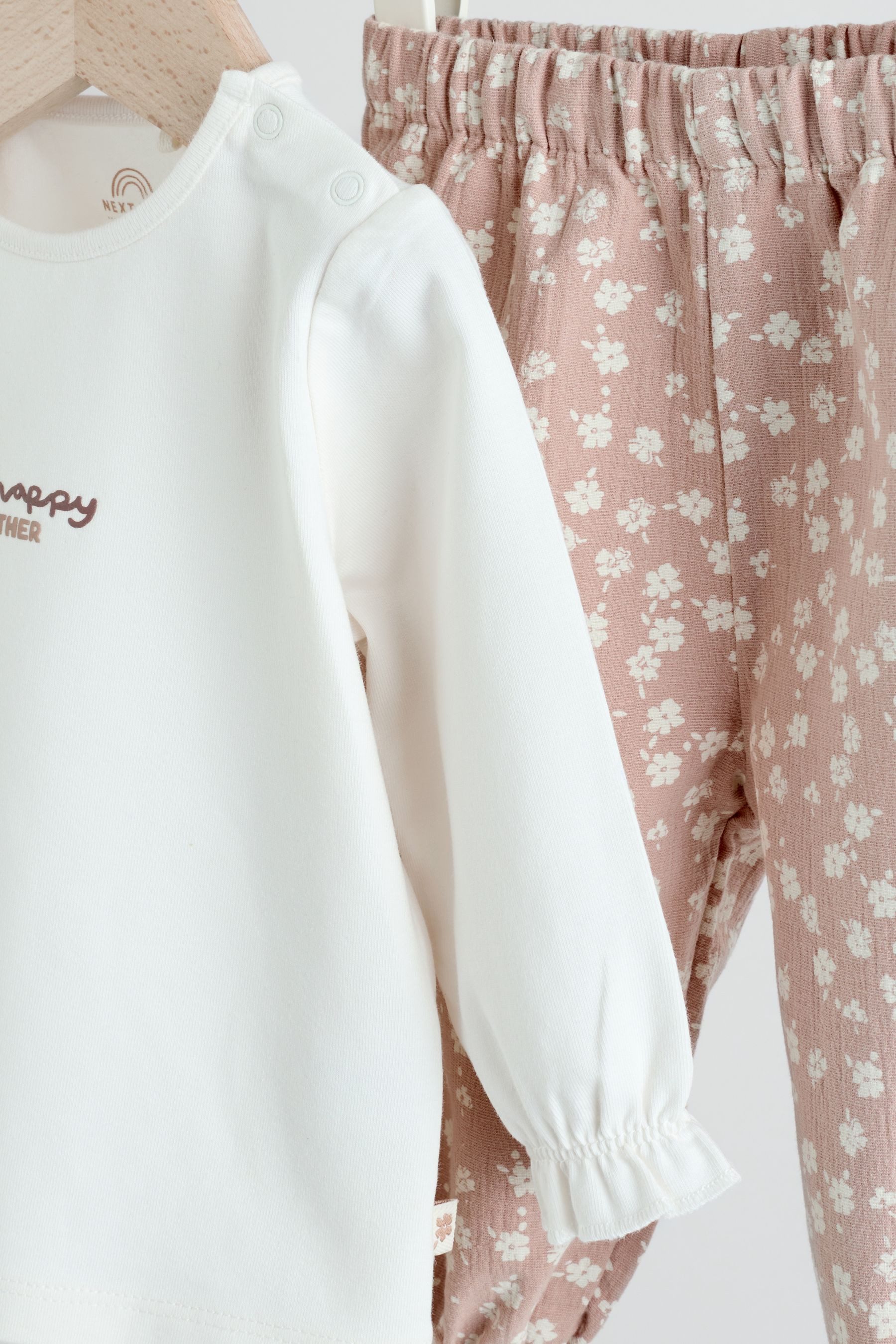 Next Long Sleeve Shirt & Leggings Baby Long Sleeve Top and Pants Set of 2 (2-piece)