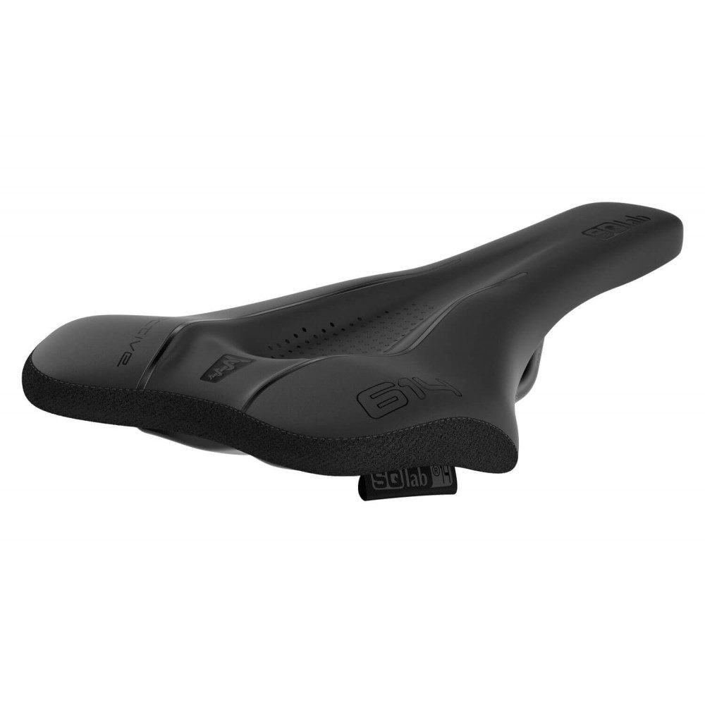 SQlab Fahrradsattel SQ-Lab SQ-Lab Sattel 614 Ergowave active 2.1 S-Tube Rennsattel schwarz