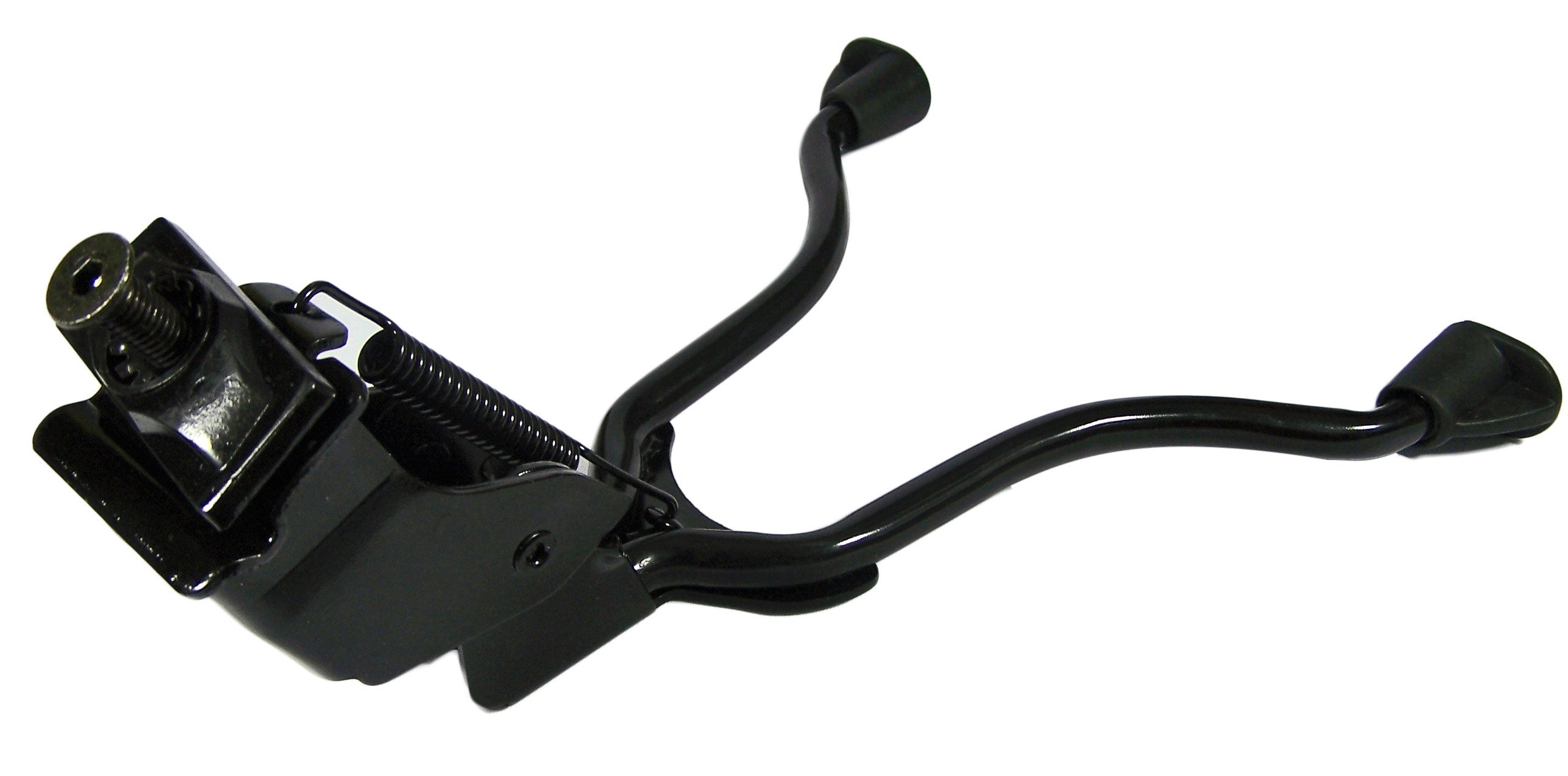 Point Fahrrad-Seitenständer Zweibeinständer für 26 Zoll, 310 mm mit Gegenplatte