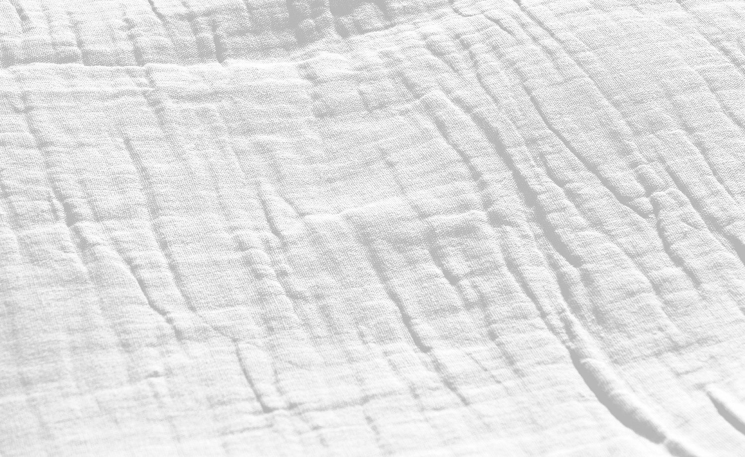 Dekokissen Musselin-Kissenhülle, Weiß, 45 cm, B cm 45 L