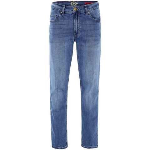 Oklahoma Jeans Straight-Jeans mit raffiniertem Schnitt (1-tlg)
