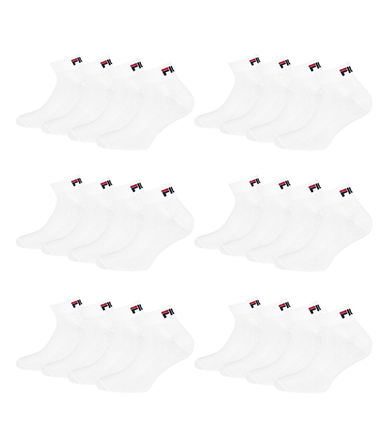 Fila Sportsocken Quarter Socken (12-Paar) mit günstig online kaufen