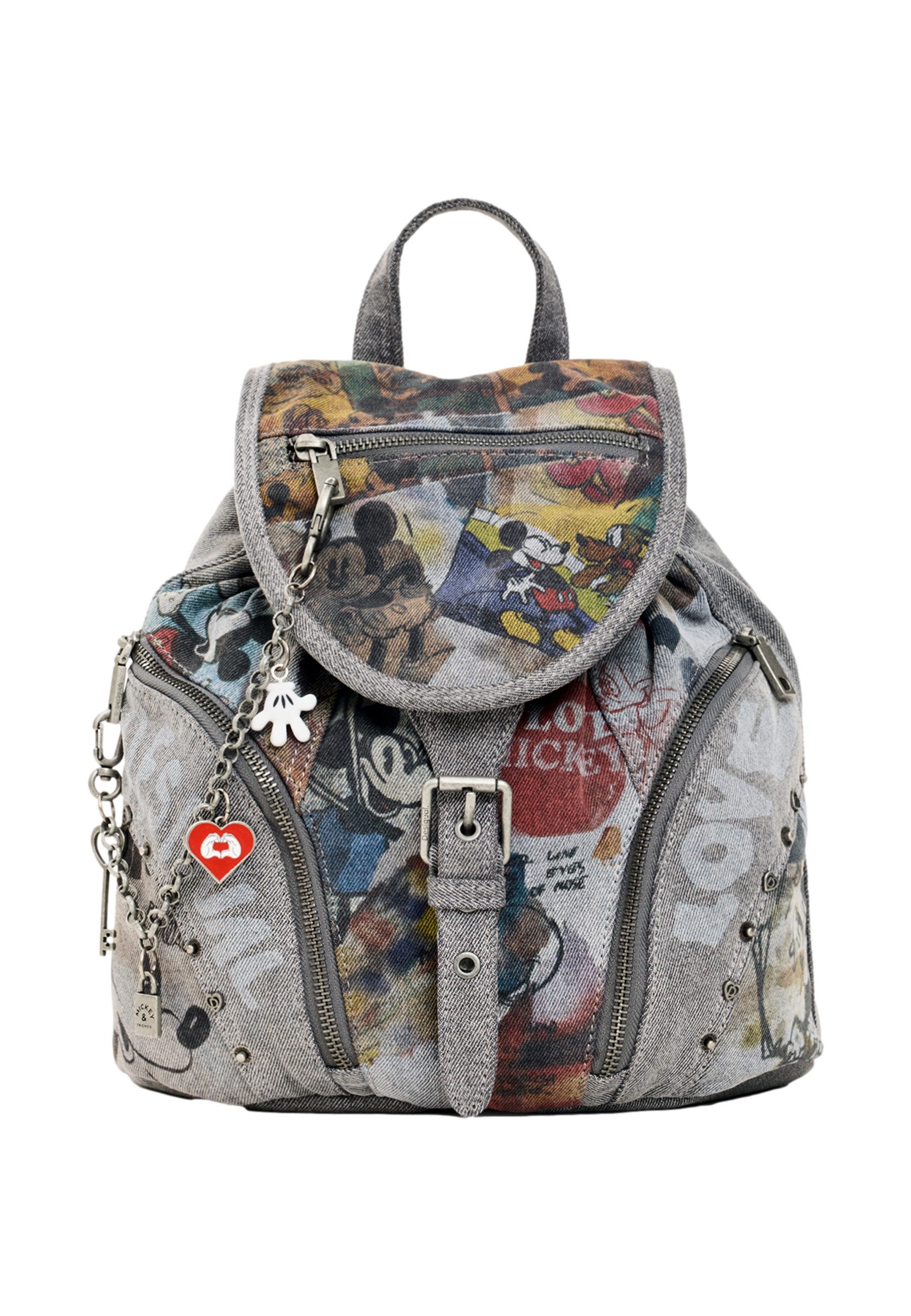 Desigual Rucksack Rucksack MICKEY ALLDENIM TULA Backpack (1-tlg)