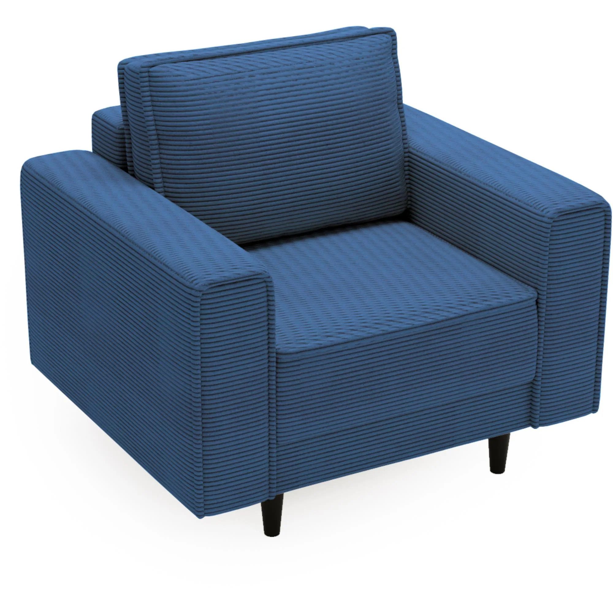 Beautysofa Relaxsessel Monte (Blau Sessel aus günstig online kaufen