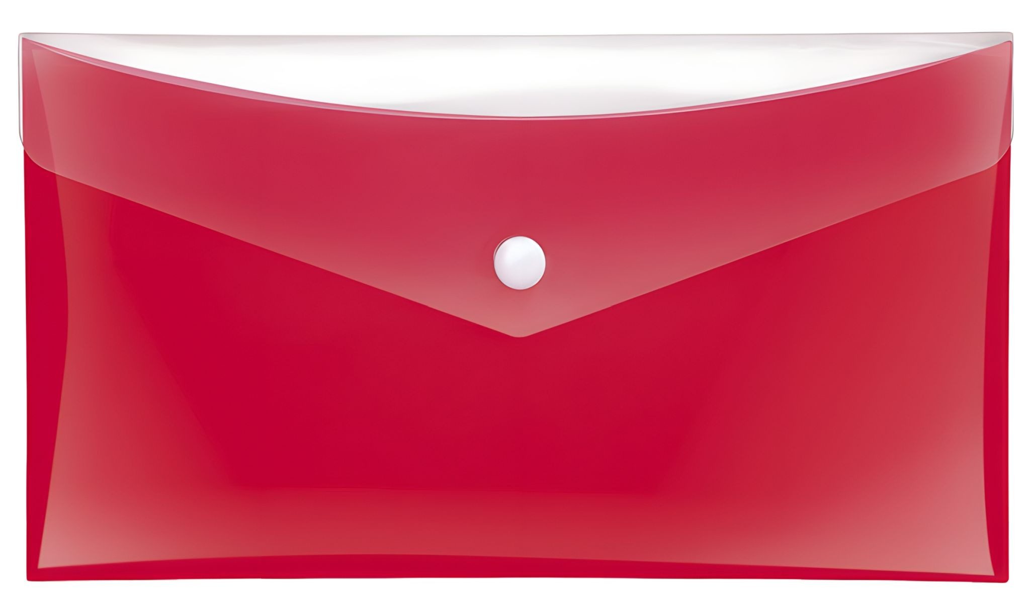 VELOFLEX Dokumententasche VeloflexSammeltaschen DIN lang rot mit zusätzlicher Tasche