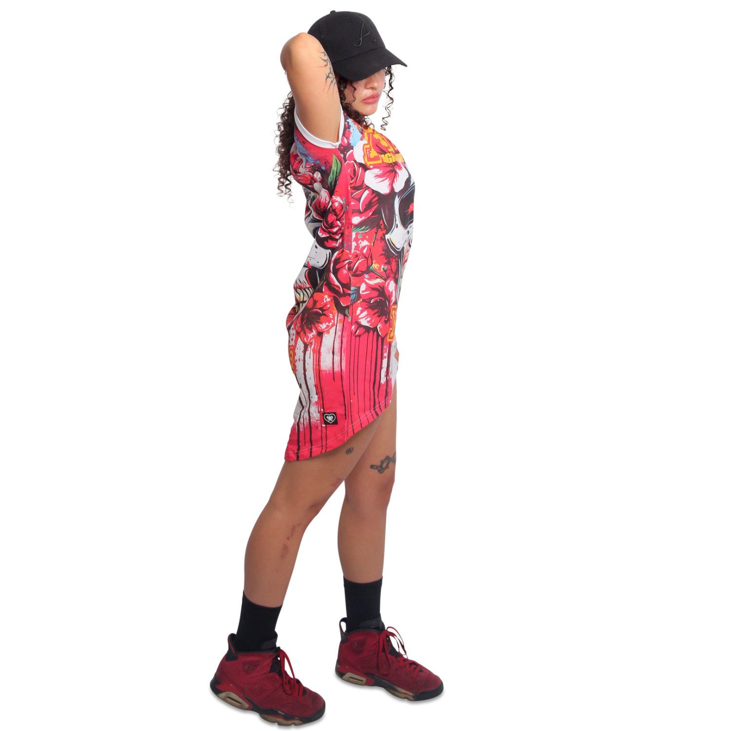 YAKUZA Shirtkleid Death Bloom