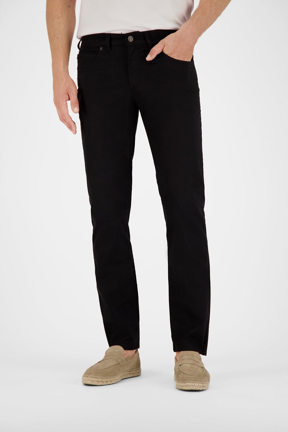 Straight-Jeans BILL-3-412941-99 Modern Fit schwarz