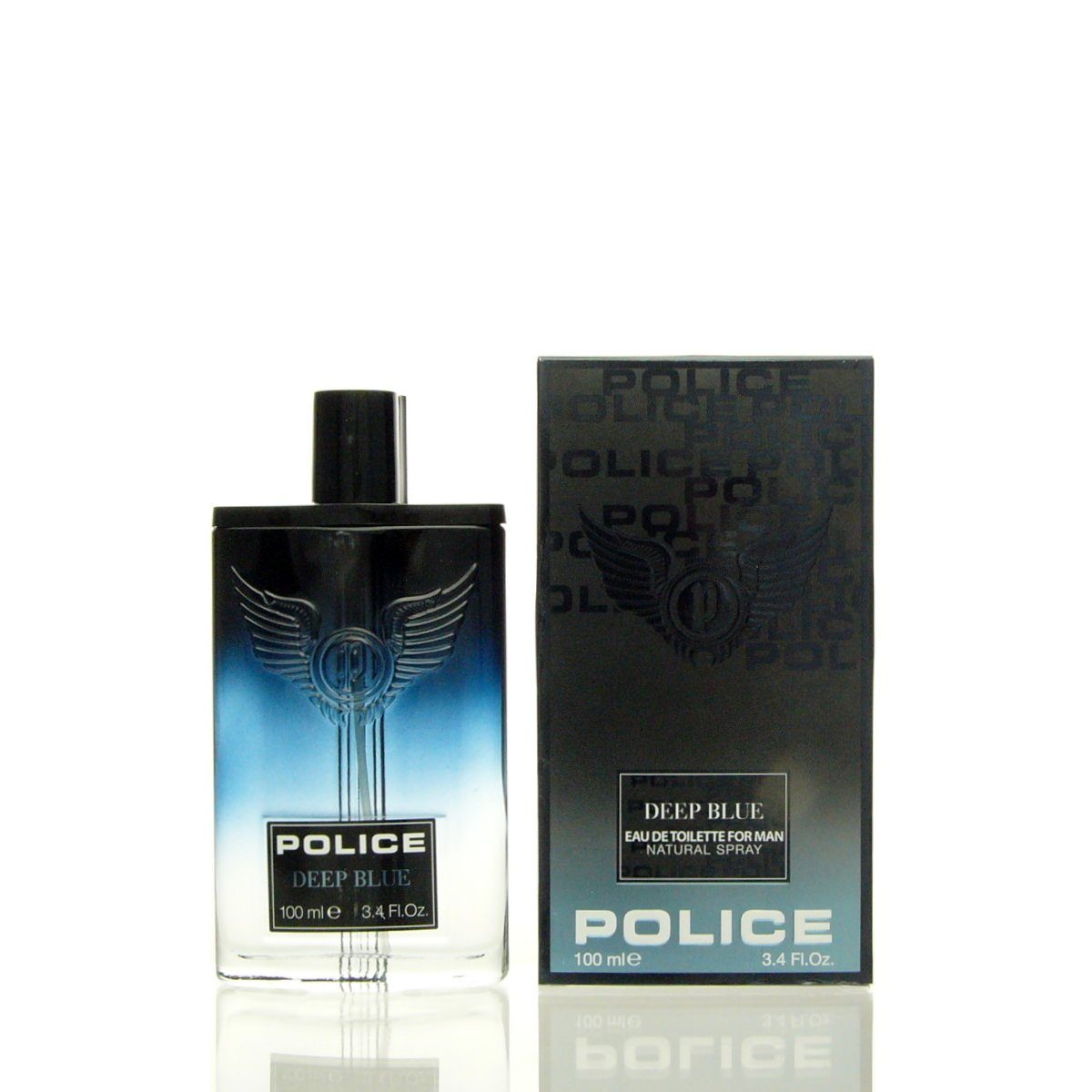 de Man Police Toilette Eau de Eau Police ml, Deep Produktart: Toilette Blue for de Eau 100 Toilette