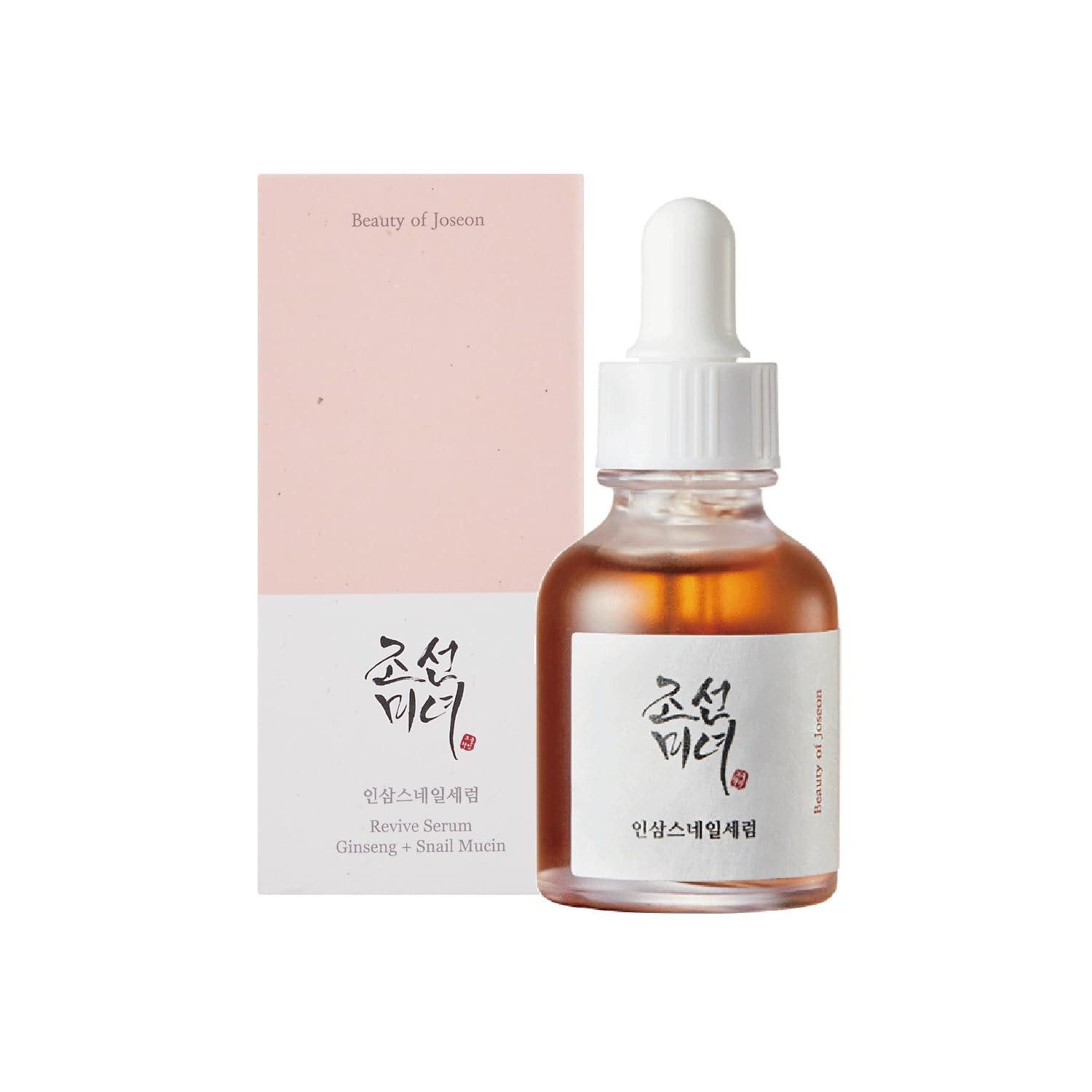 Gesichtsserum Ginseng & Snail Mucin Serum – Regenerierendes und