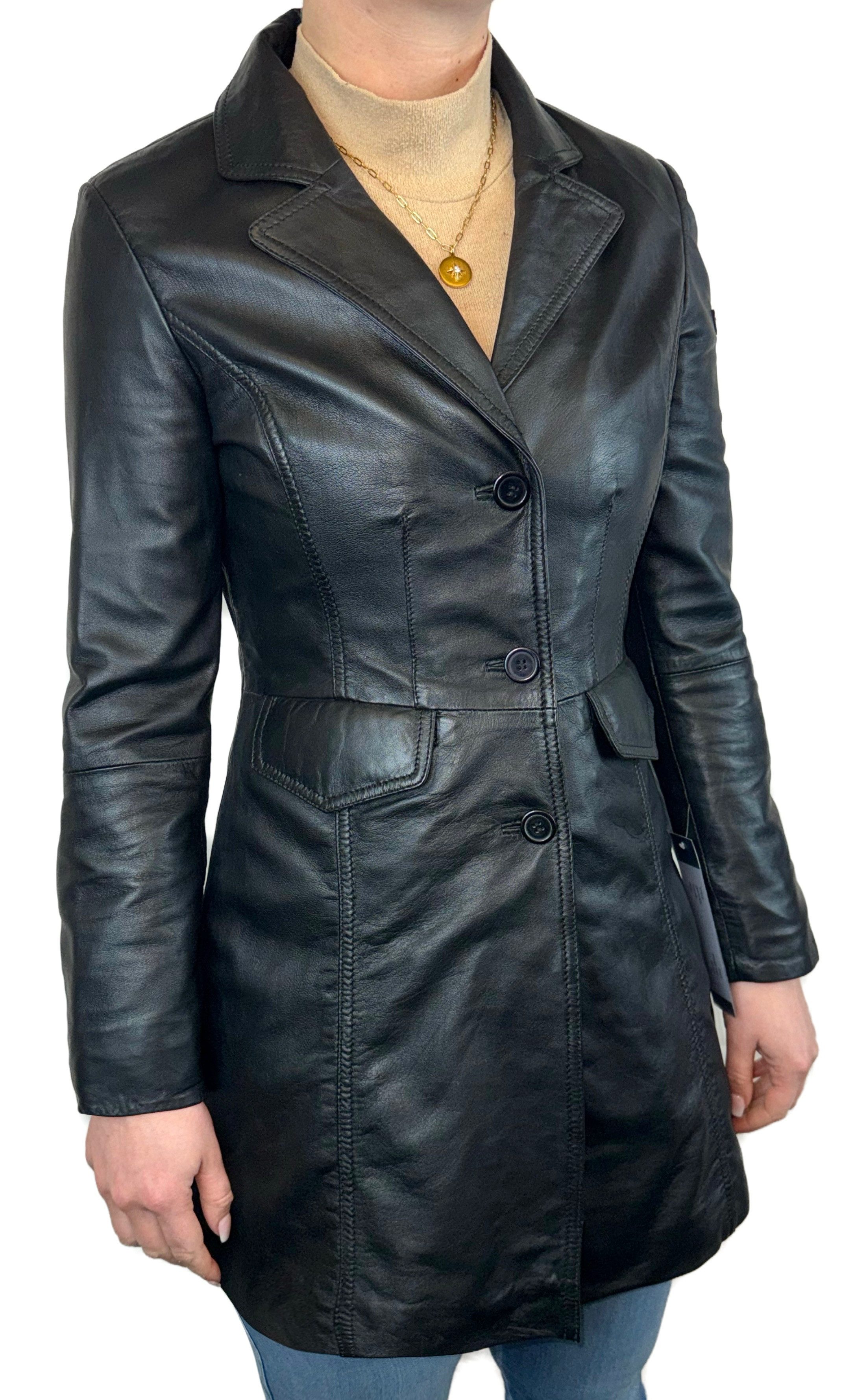Cabrini Trenchcoat aus feinstem Lammnappa günstig online kaufen