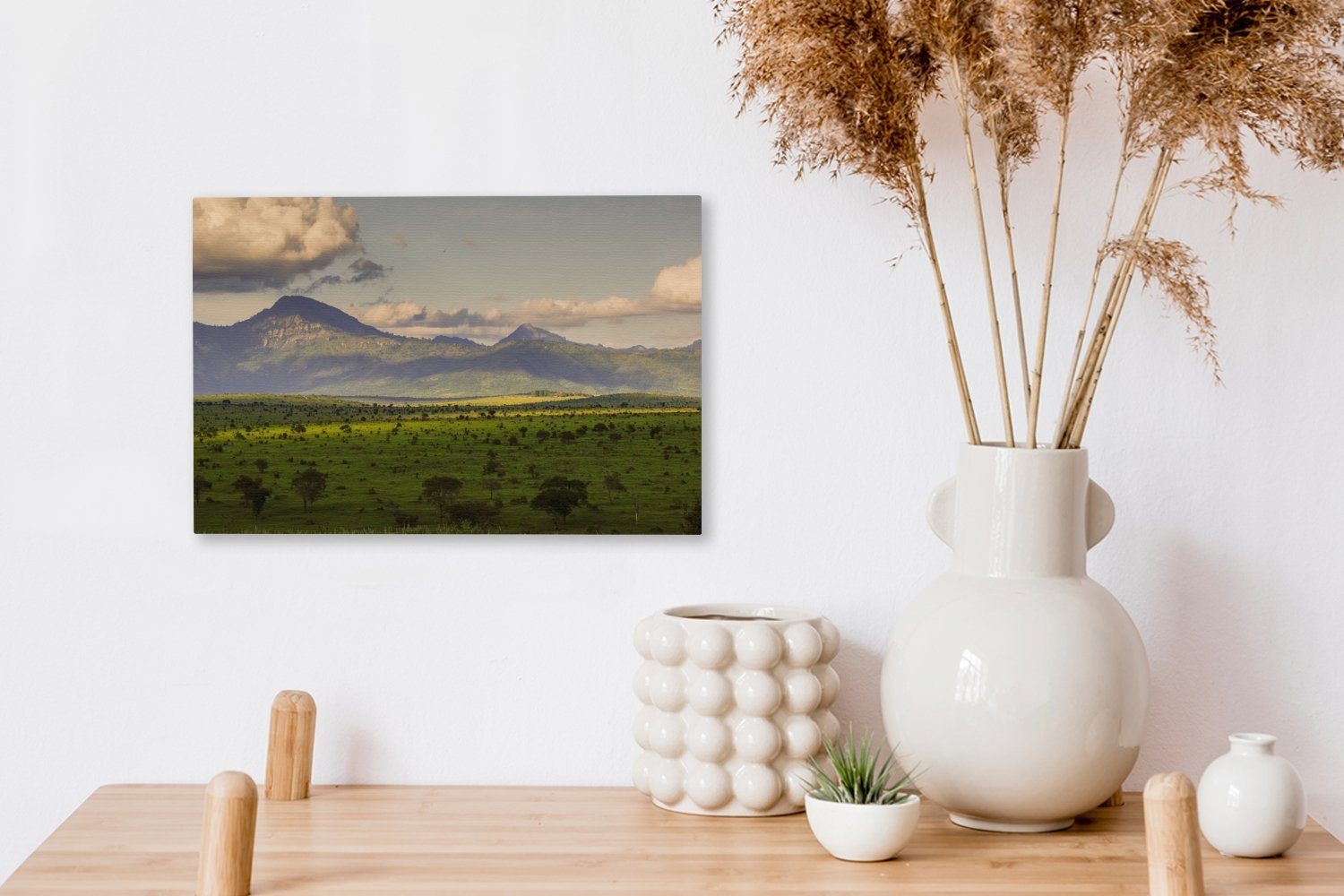 St), Der des Aufhängefertig, Afrika, Leinwandbilder, Leinwandbild Mount in 30x20 in Masai Mara-Nationalpark OneMillionCanvasses® Nähe Wanddeko, Wandbild (1 Kenia der cm