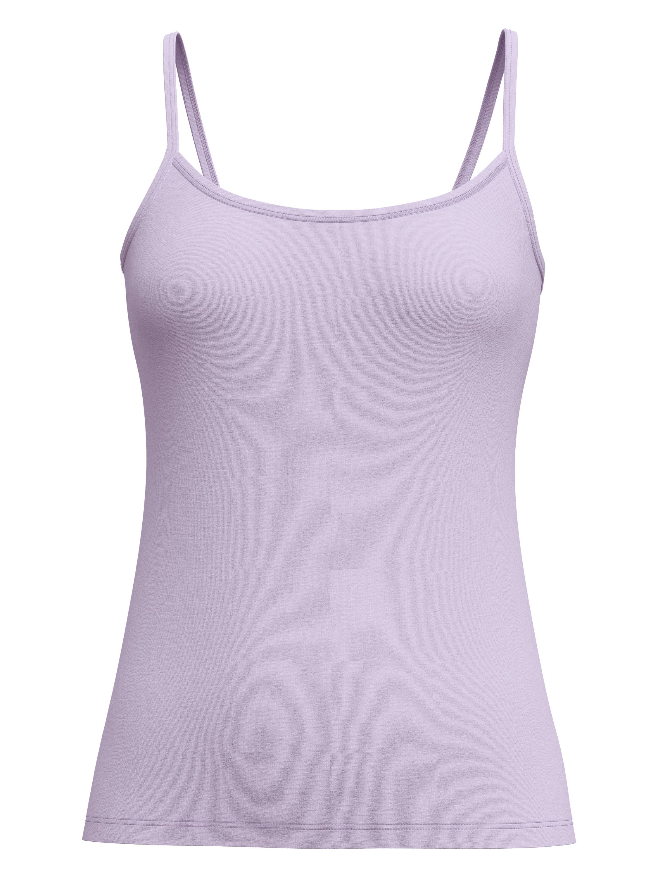 CALIDA Spaghettitop Natural Comfort Damen (1-tlg) aus hochwertiger Baumwolle, verstellbare Träger