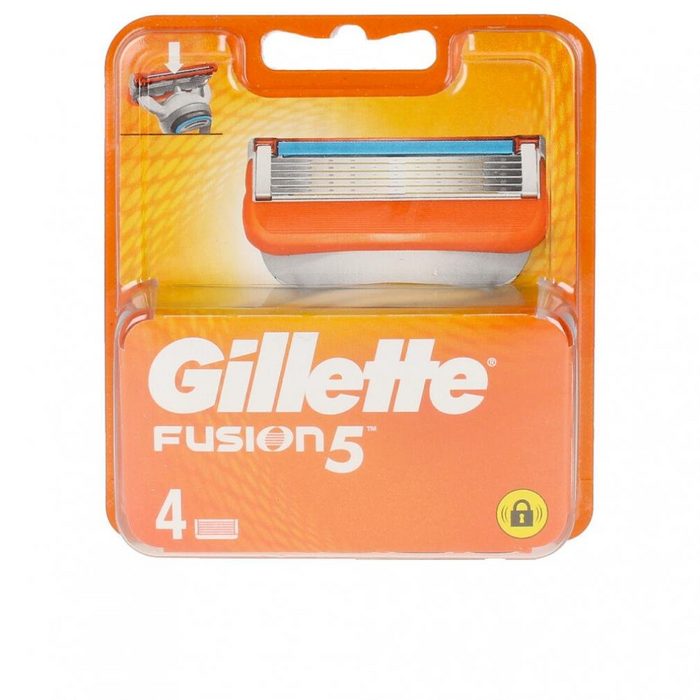 Gillette Rasierklingen Gillette Fusion 5 Ersatzklingen Set 4 Stück ist ein Nachfüll  Set