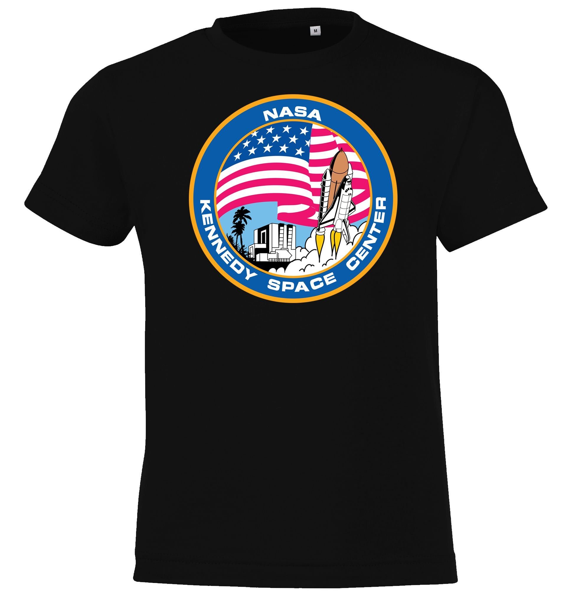 Youth Designz T-Shirt Kennedy Space Center Kinder T-Shirt mit modischem Print Schwarz