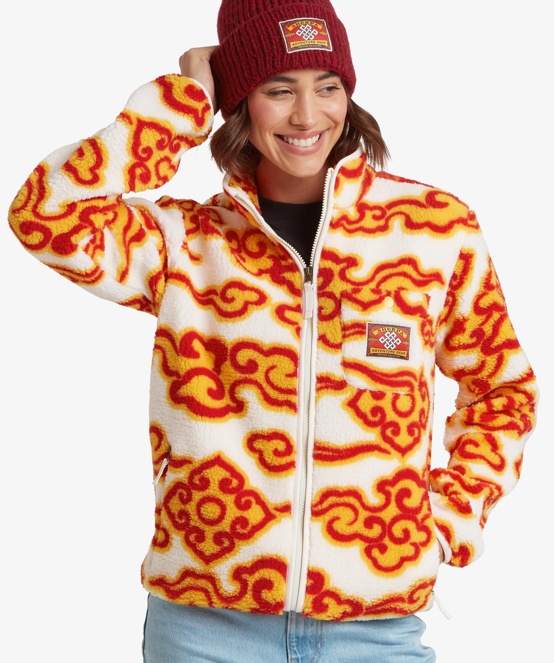 Sherpa Fleecejacke Sherpa Unisex Tarcho Fleecejacke