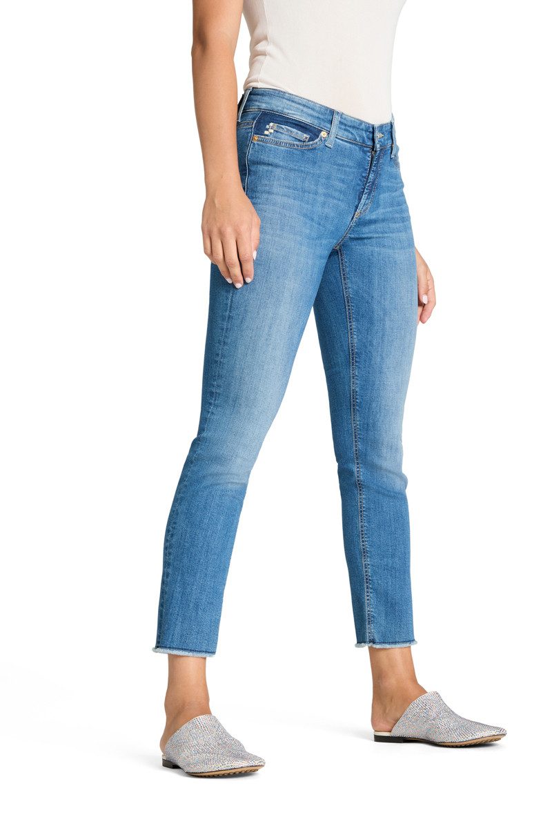 Cambio Slim-fit-Jeans Piper Cropped