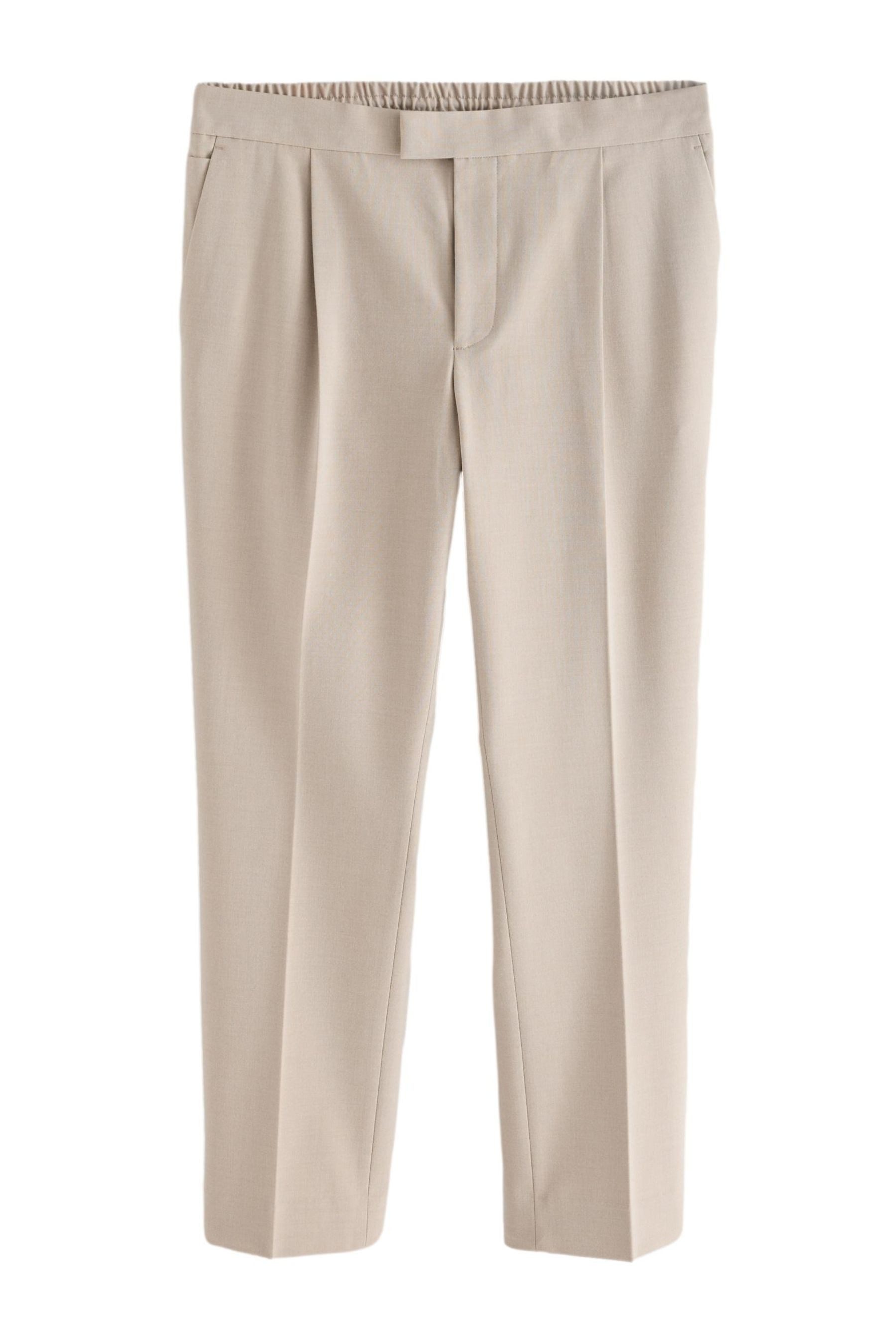 Dehnbund-Hose N. Premium elegante Regular Fit Hose, Elastikbund