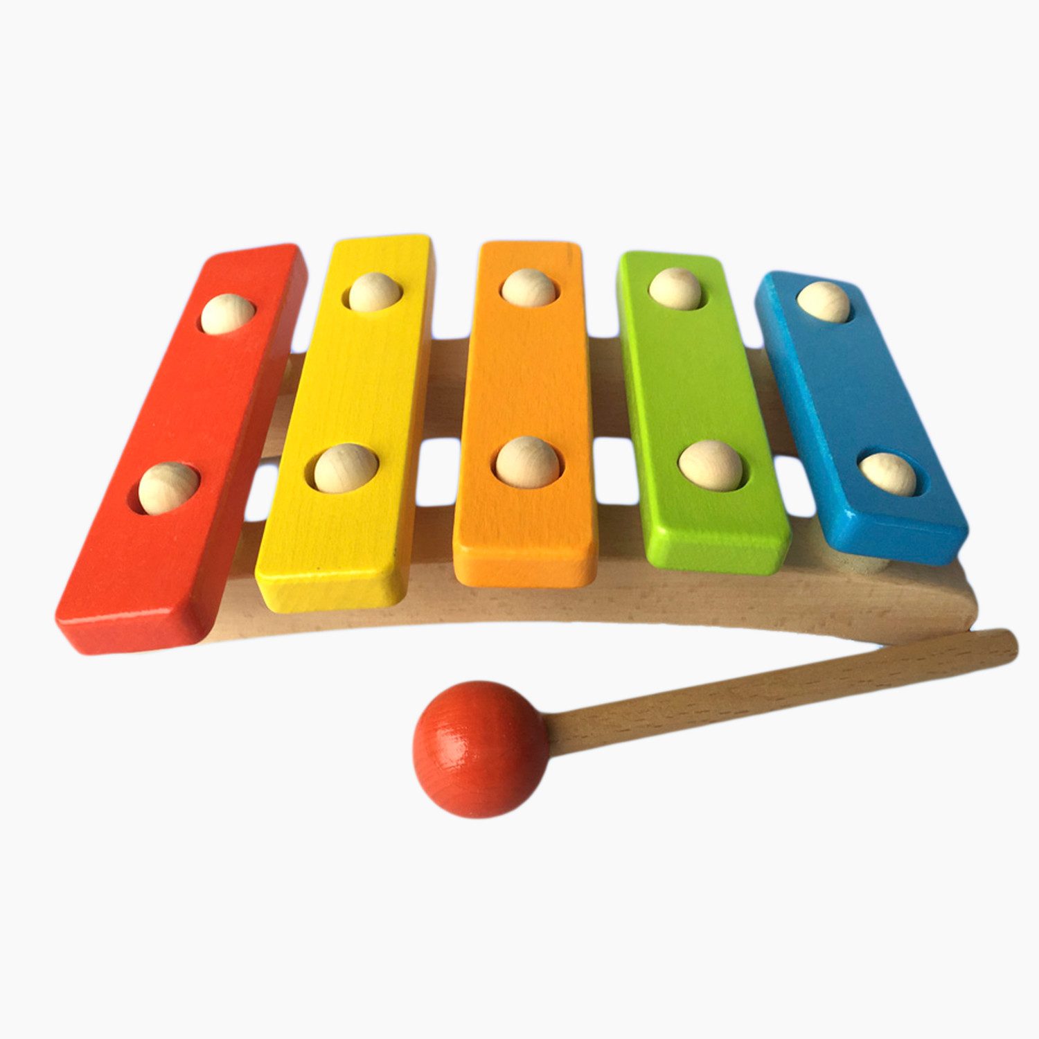 goki Spielzeug-Musikinstrument Xylofon mini, (packung, 2 tlg), farbenfrohe günstig online kaufen