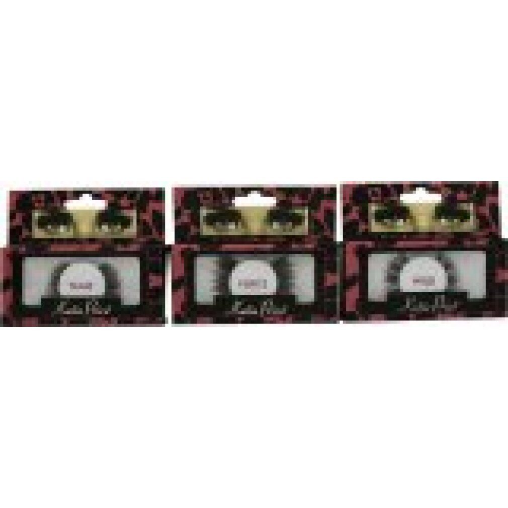 Katie Price Einzelwimpern False Eyelashes Geschenkset 4 x Tame + 4 x Wild + 4 x Fierce