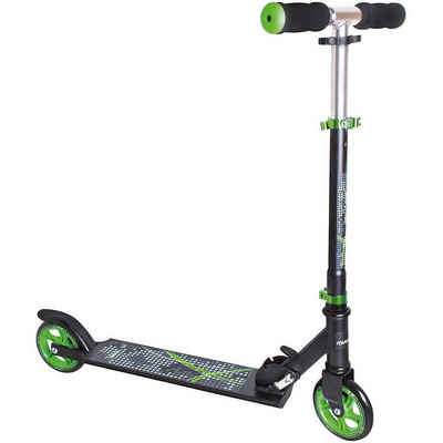 Muuwmi Cityroller Scooter, schwarz/grün 125