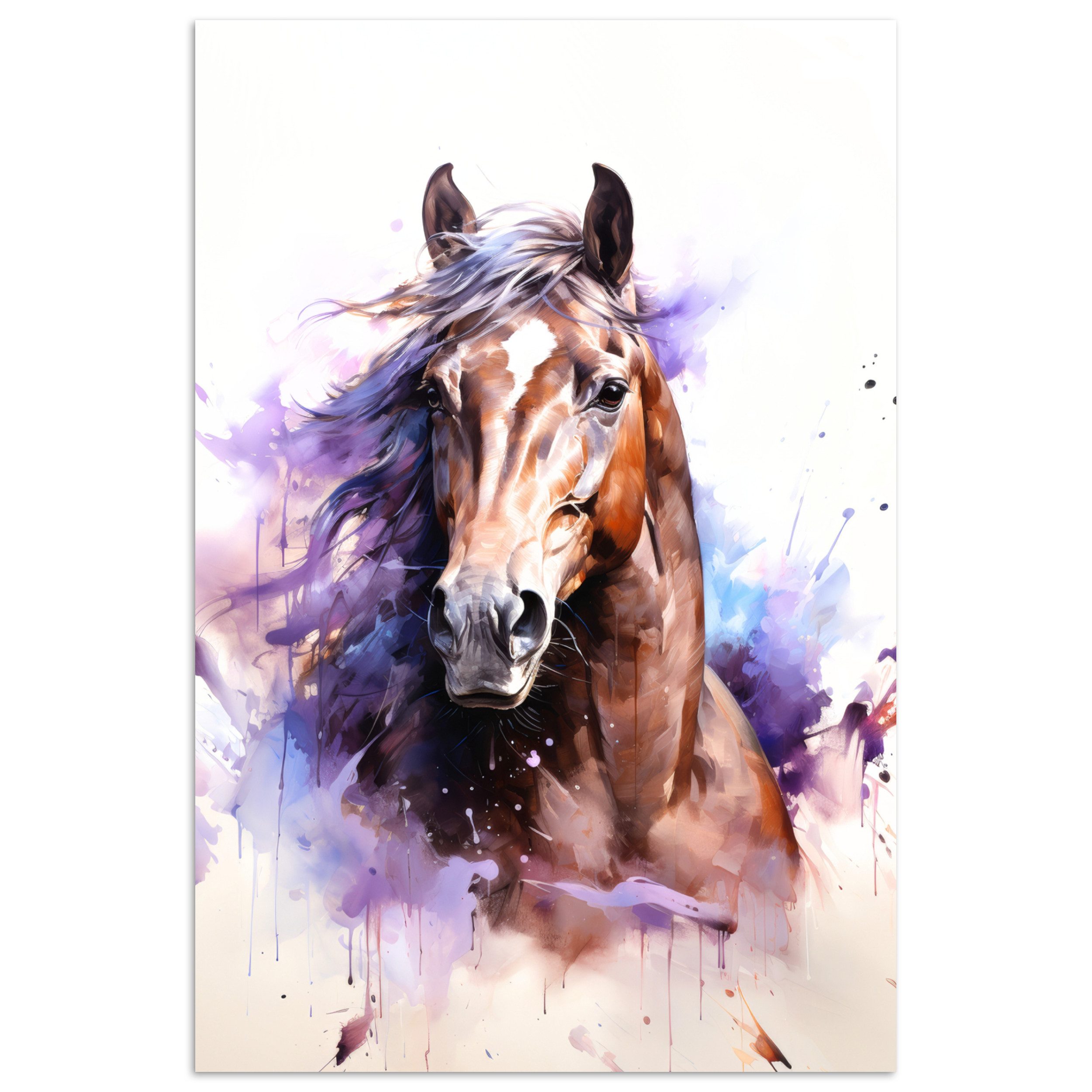 MuchoWow Poster Pferd - Tiere - günstig online kaufen