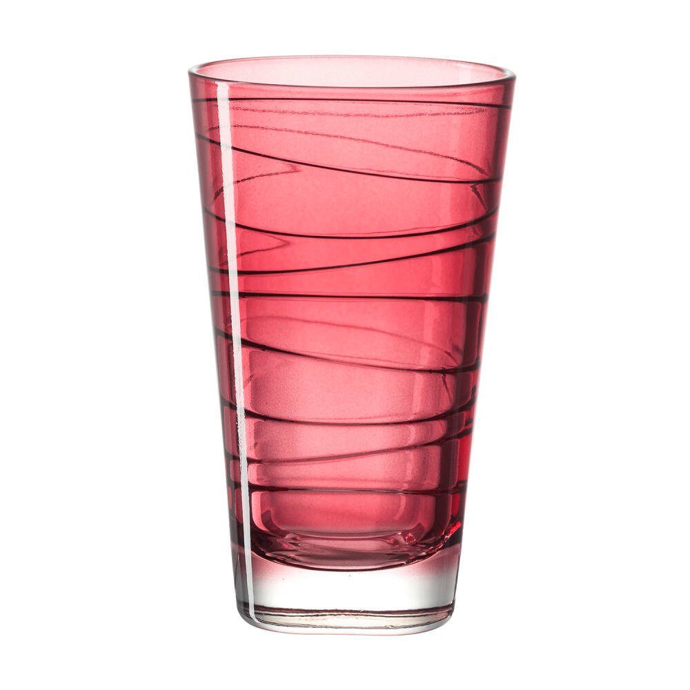 LEONARDO Glas »Vario Struttura Rot 200 ml«, Glas | OTTO