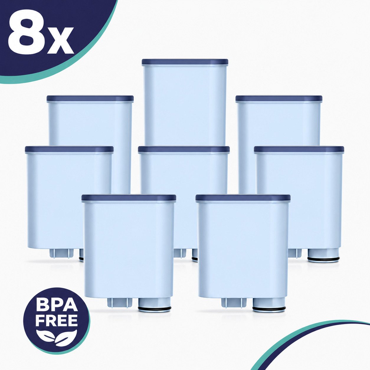 Filswa Wasserfilter für kaffeevollautomat philips aqua clean filter ca6903/22, Zubehör für Philips AquaClean Filter CA6903/00, CA6903/01, CA6903/99, CA6903-00, CA6903-01, CA6903-99, CA6903 Kartuschen. Kompatibel mit Philips 1200, 2200, 3200, 5400 series.