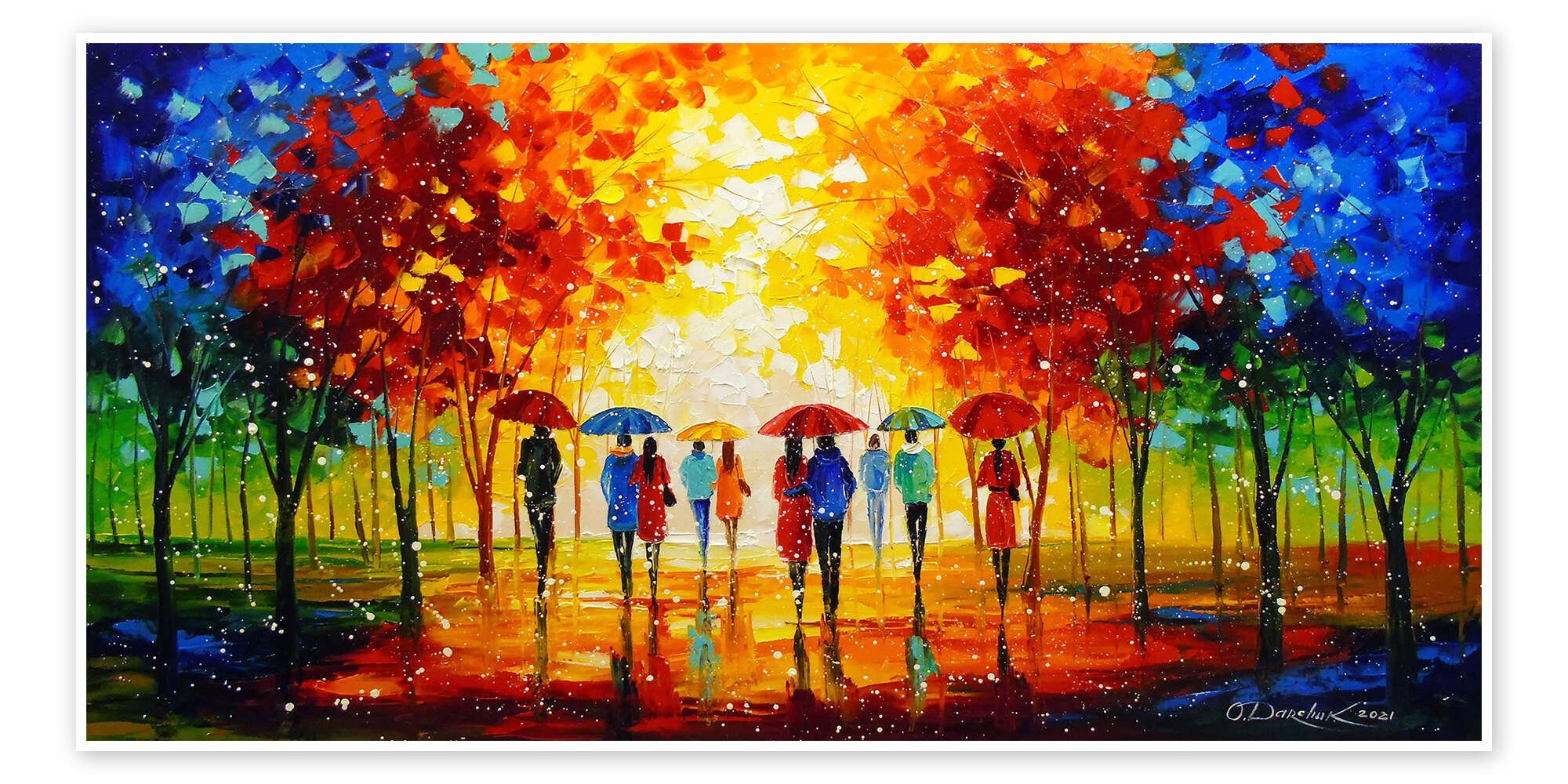 Posterlounge Wandbild Nach Regen kommt Sonnenschein, Olha Darchuk, erhältlich als Poster, Leinwandbild, Wandsticker oder Acrylglasbild