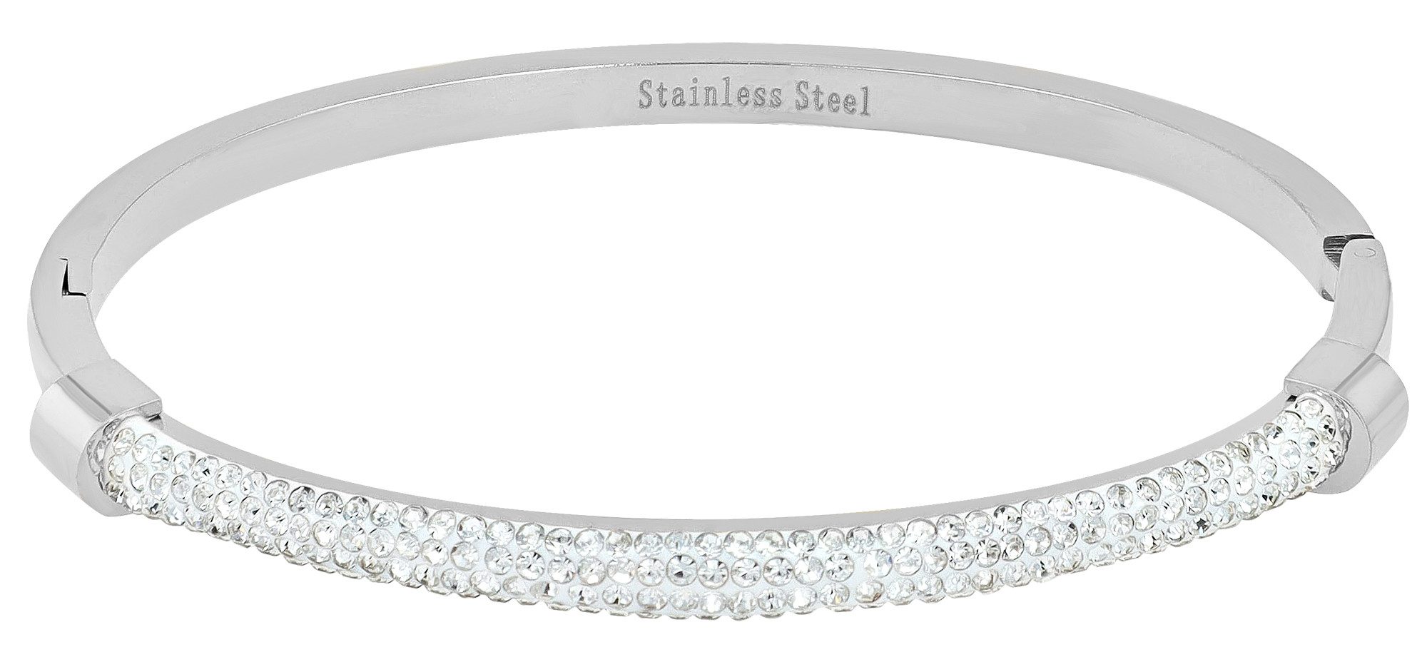 Armband Isalina Edelstahl, festlicher Armreif, Bangle, Geschenk