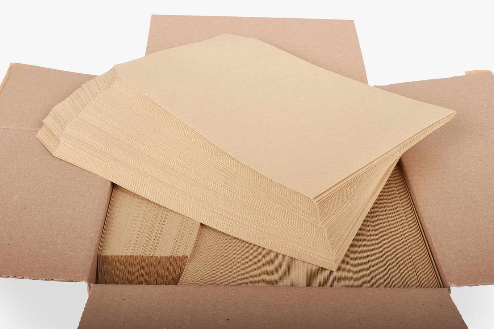 KK Verpackungen Briefumschlag, Versandtaschen Kuverts DIN C5 162 x 229 mm Selbstklebung braun