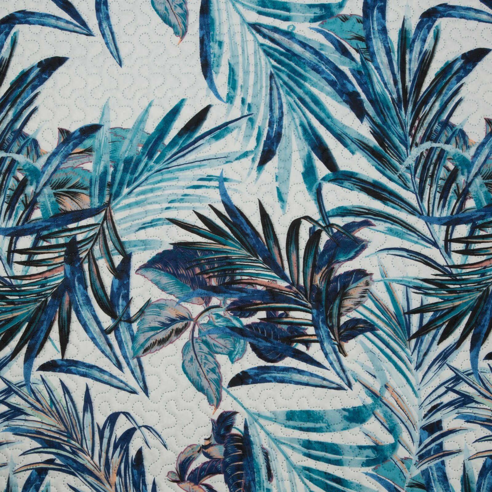 Design91 Tagesdecke Tropical, Palmen Muster Grüne günstig online kaufen