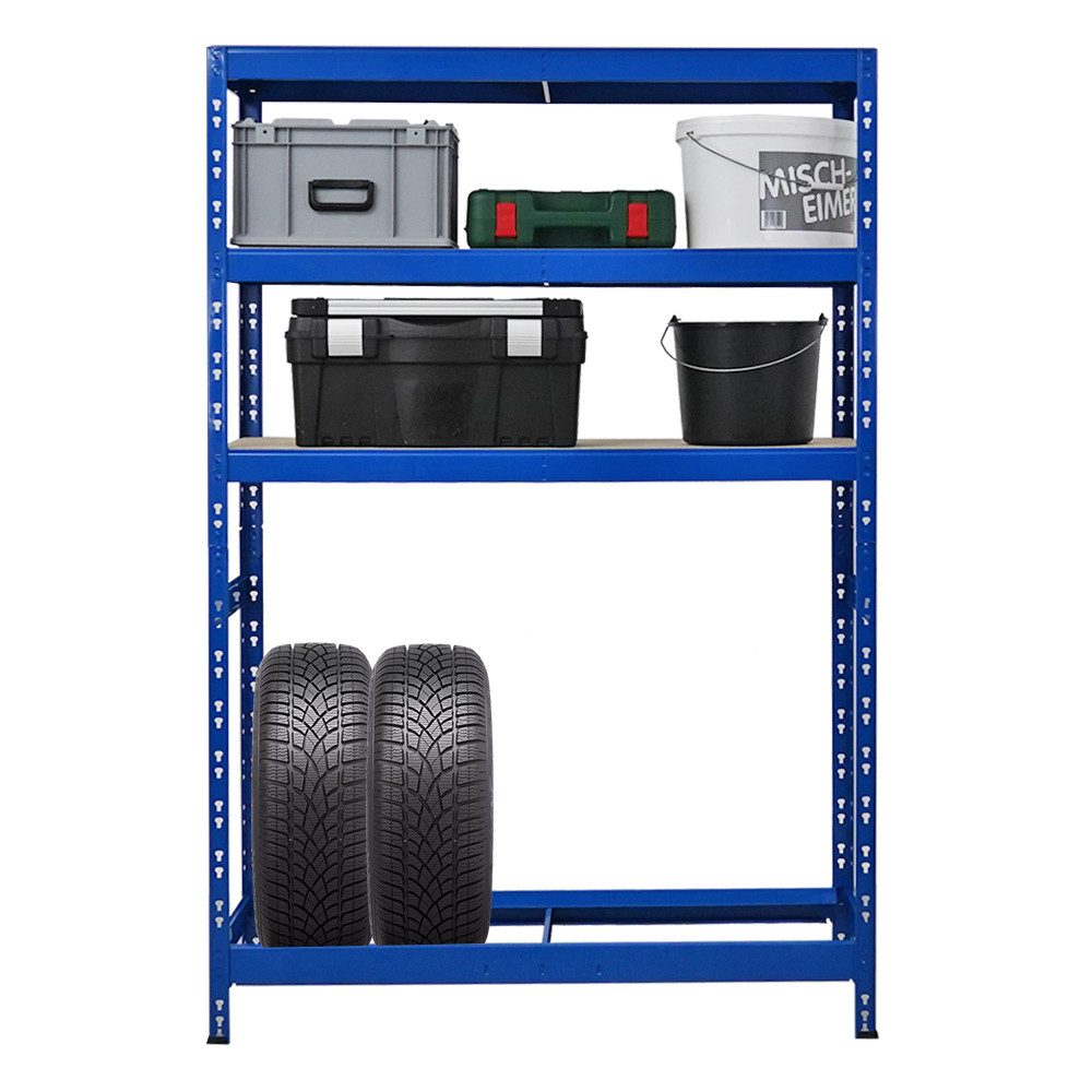 PROREGAL® Schwerlastregal Reifenregal Tiger, HxBxT 180x130x50cm, bis zu 12 Reifen