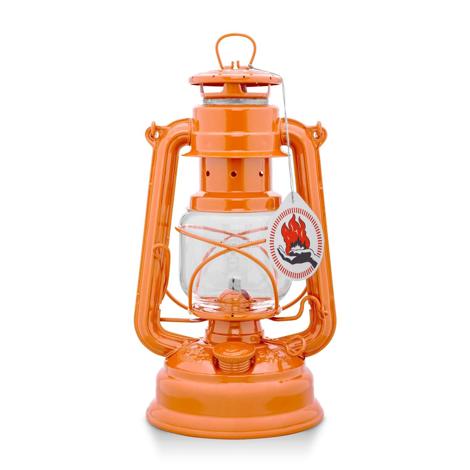 Feuerhand Laterne Sturmlaterne 276 Pastellorange, Baby Special Petroleumlampe